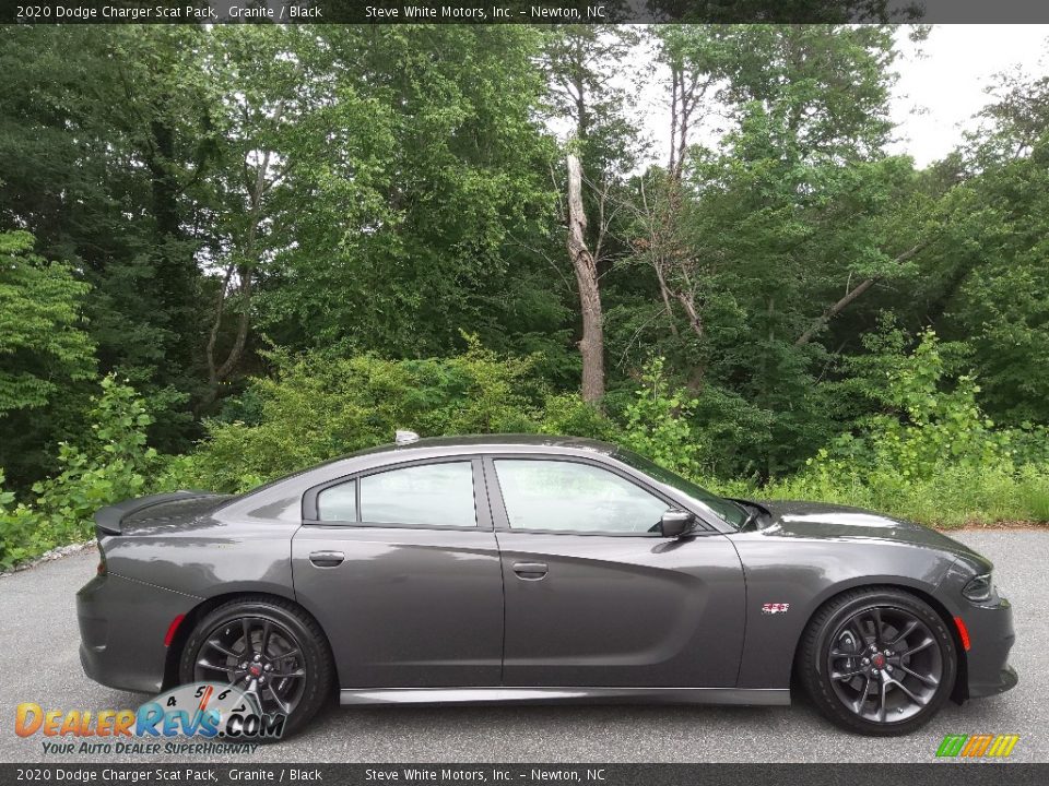 2020 Dodge Charger Scat Pack Granite / Black Photo #6