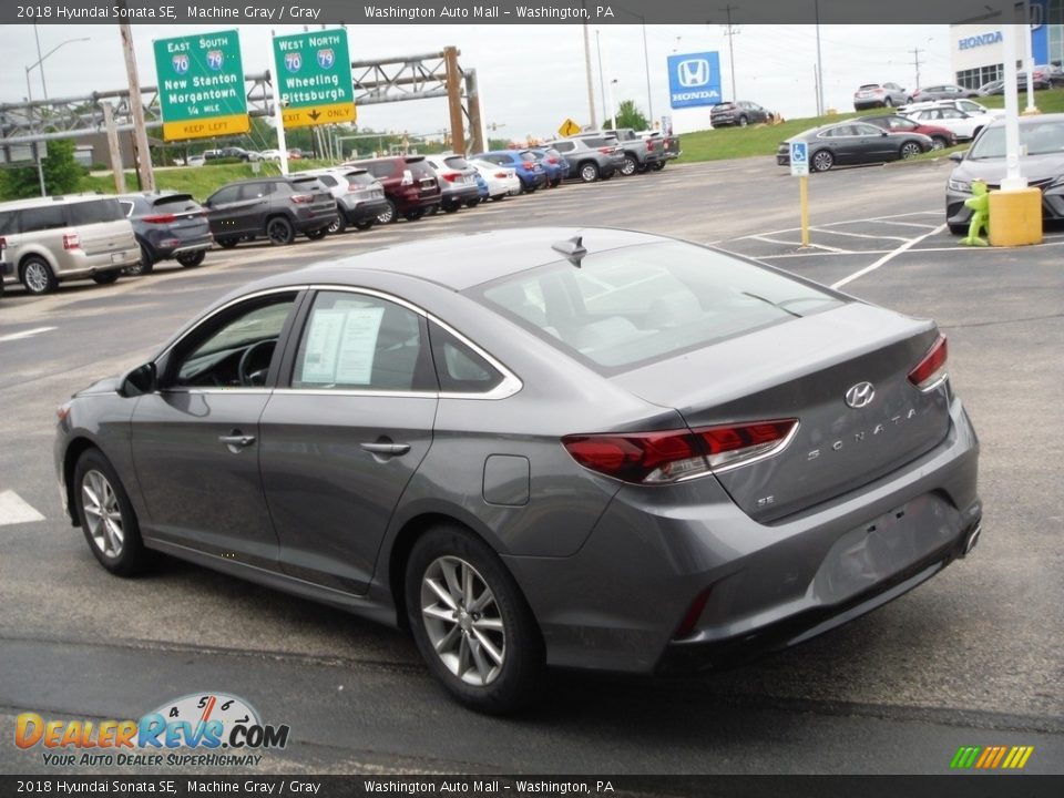 2018 Hyundai Sonata SE Machine Gray / Gray Photo #7