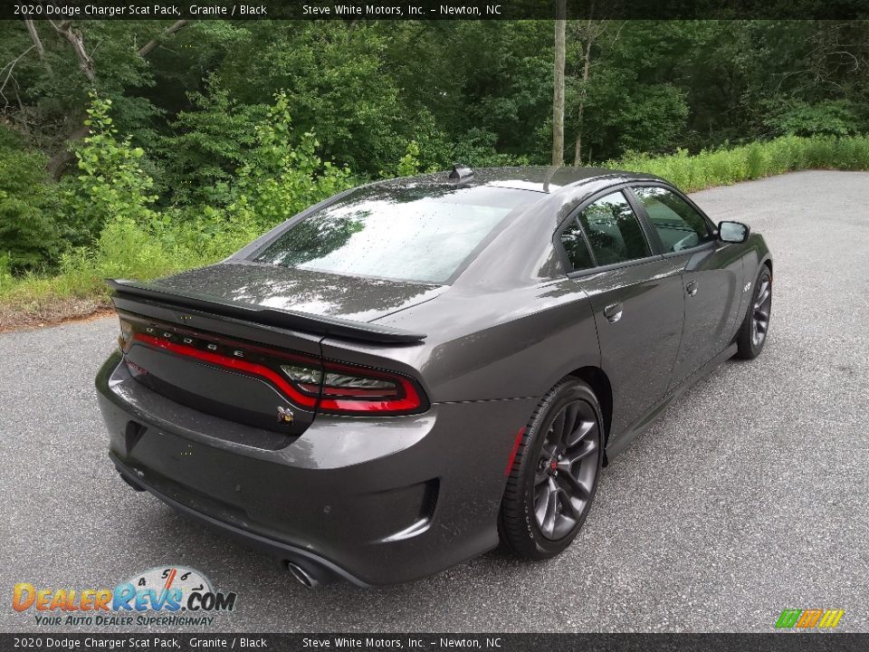 2020 Dodge Charger Scat Pack Granite / Black Photo #7