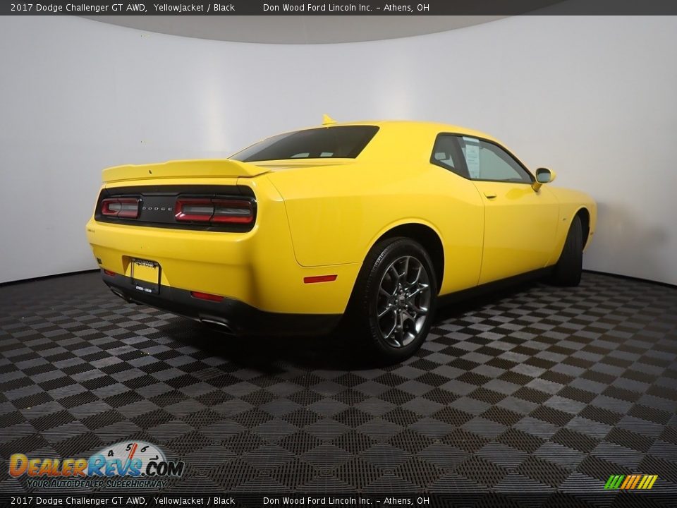 2017 Dodge Challenger GT AWD YellowJacket / Black Photo #17