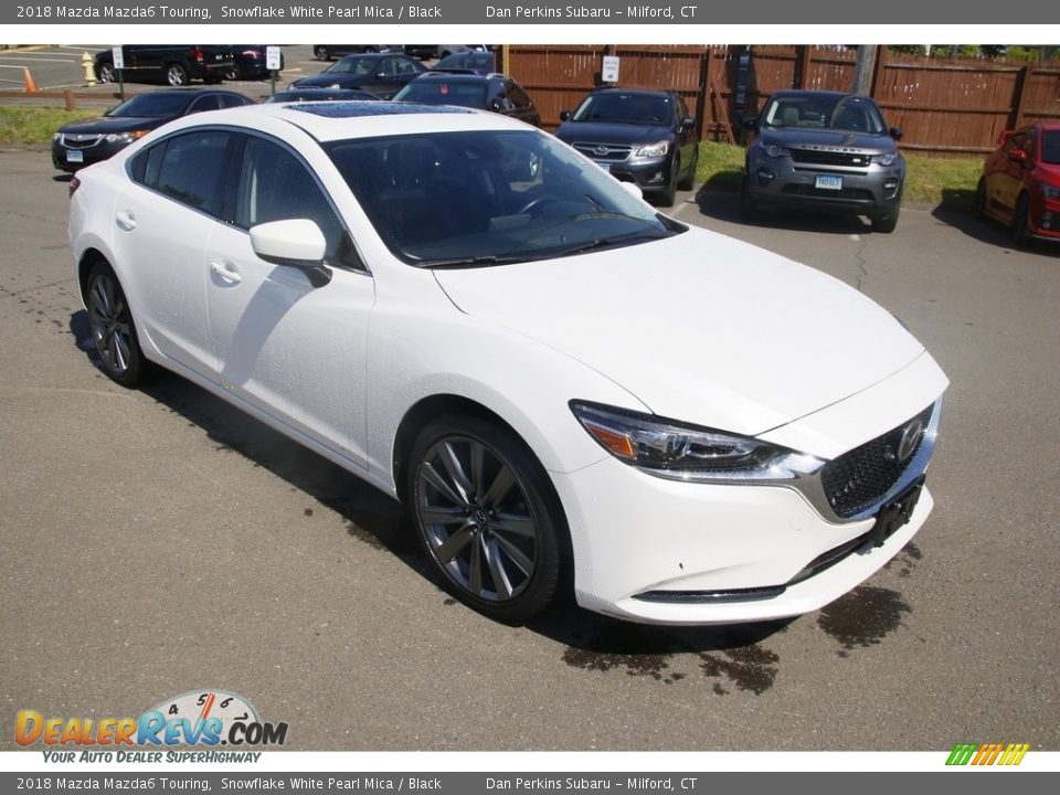2018 Mazda Mazda6 Touring Snowflake White Pearl Mica / Black Photo #3