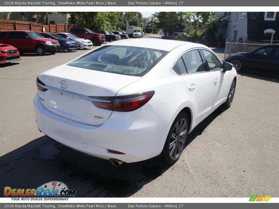2018 Mazda Mazda6 Touring Snowflake White Pearl Mica / Black Photo #5