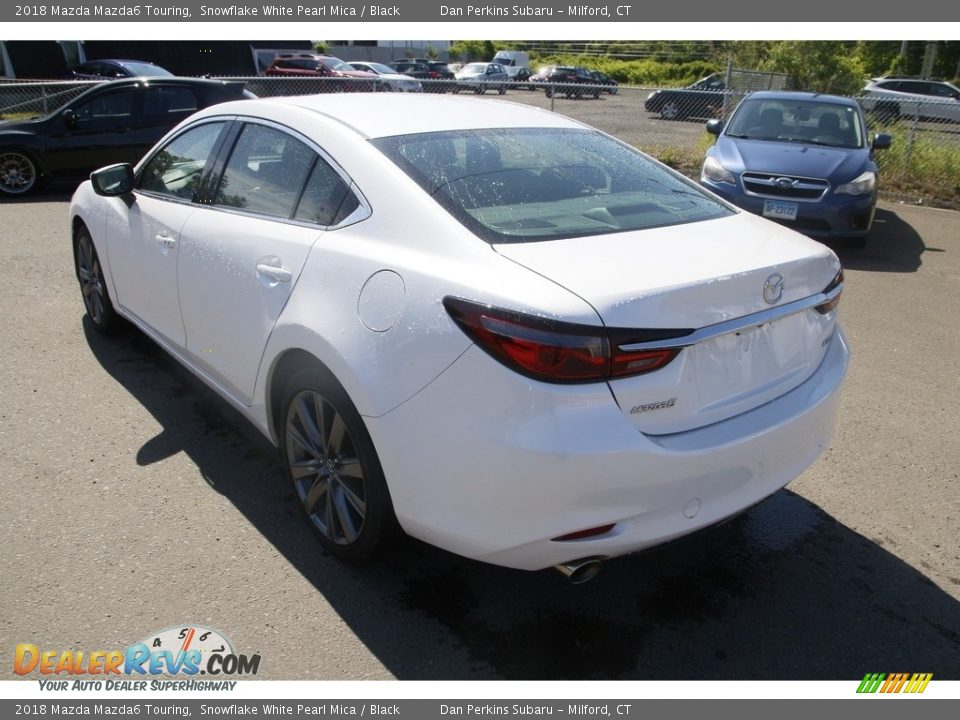 2018 Mazda Mazda6 Touring Snowflake White Pearl Mica / Black Photo #7