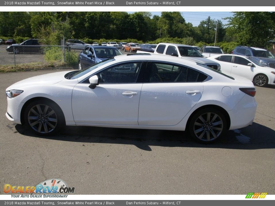 2018 Mazda Mazda6 Touring Snowflake White Pearl Mica / Black Photo #9