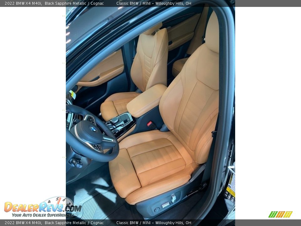 Cognac Interior - 2022 BMW X4 M40i Photo #4
