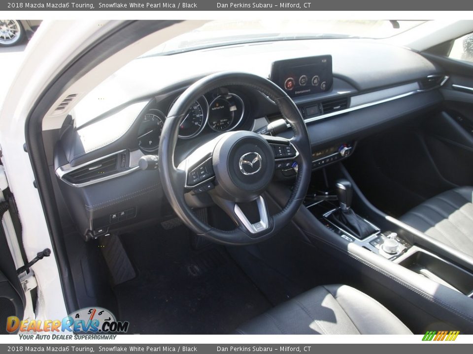 2018 Mazda Mazda6 Touring Snowflake White Pearl Mica / Black Photo #11