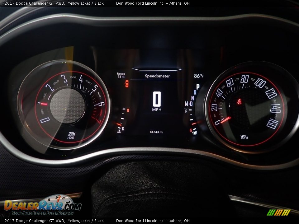 2017 Dodge Challenger GT AWD YellowJacket / Black Photo #29