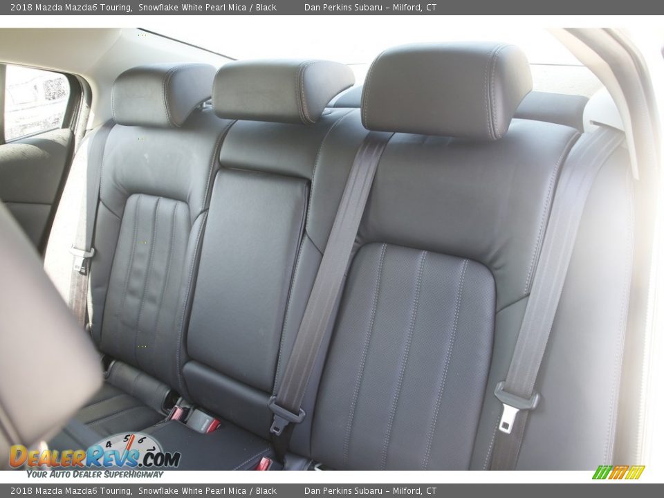 2018 Mazda Mazda6 Touring Snowflake White Pearl Mica / Black Photo #14
