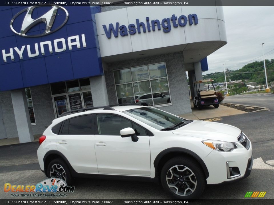 2017 Subaru Crosstrek 2.0i Premium Crystal White Pearl / Black Photo #2