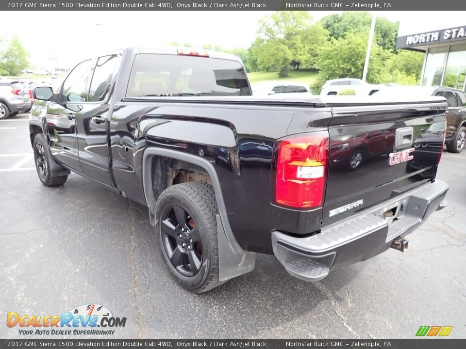 2017 GMC Sierra 1500 Elevation Edition Double Cab 4WD Onyx Black / Dark Ash/Jet Black Photo #3