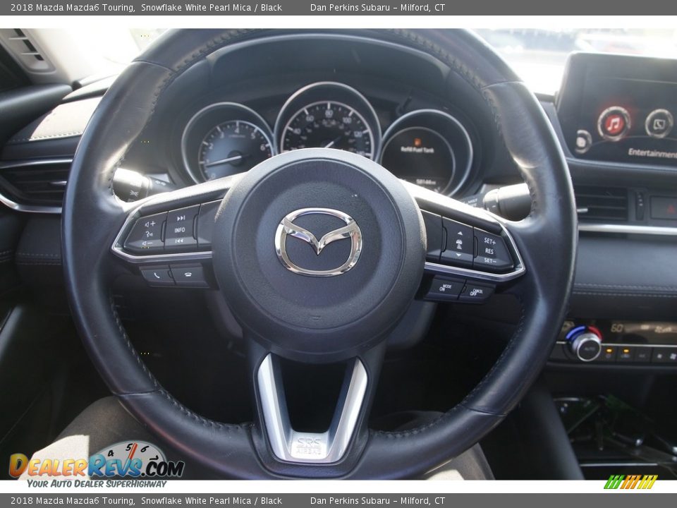 2018 Mazda Mazda6 Touring Snowflake White Pearl Mica / Black Photo #20