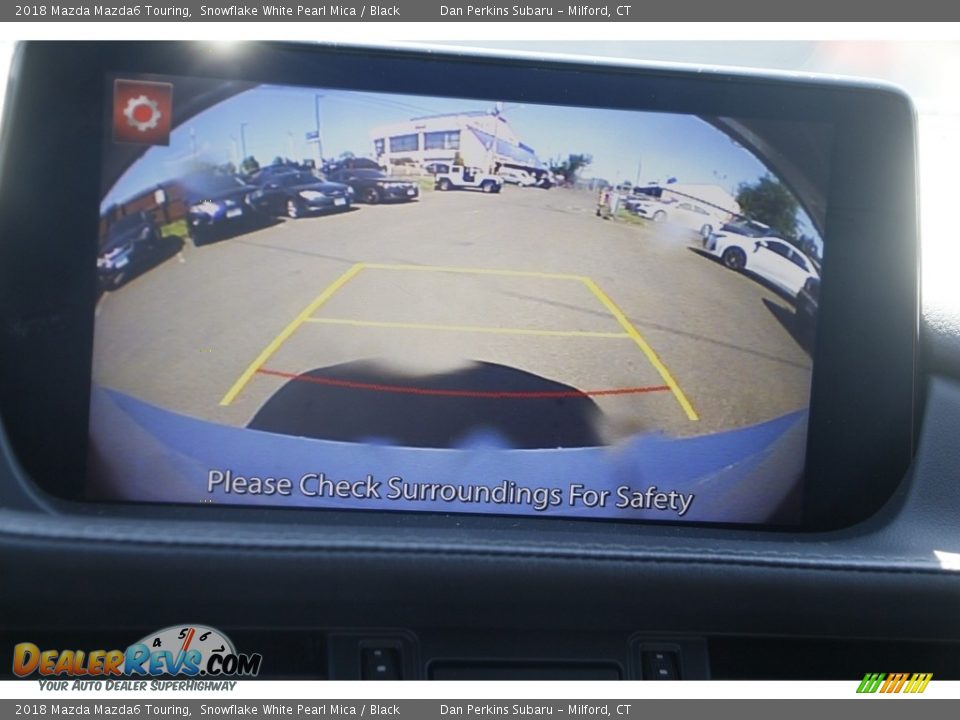 2018 Mazda Mazda6 Touring Snowflake White Pearl Mica / Black Photo #21