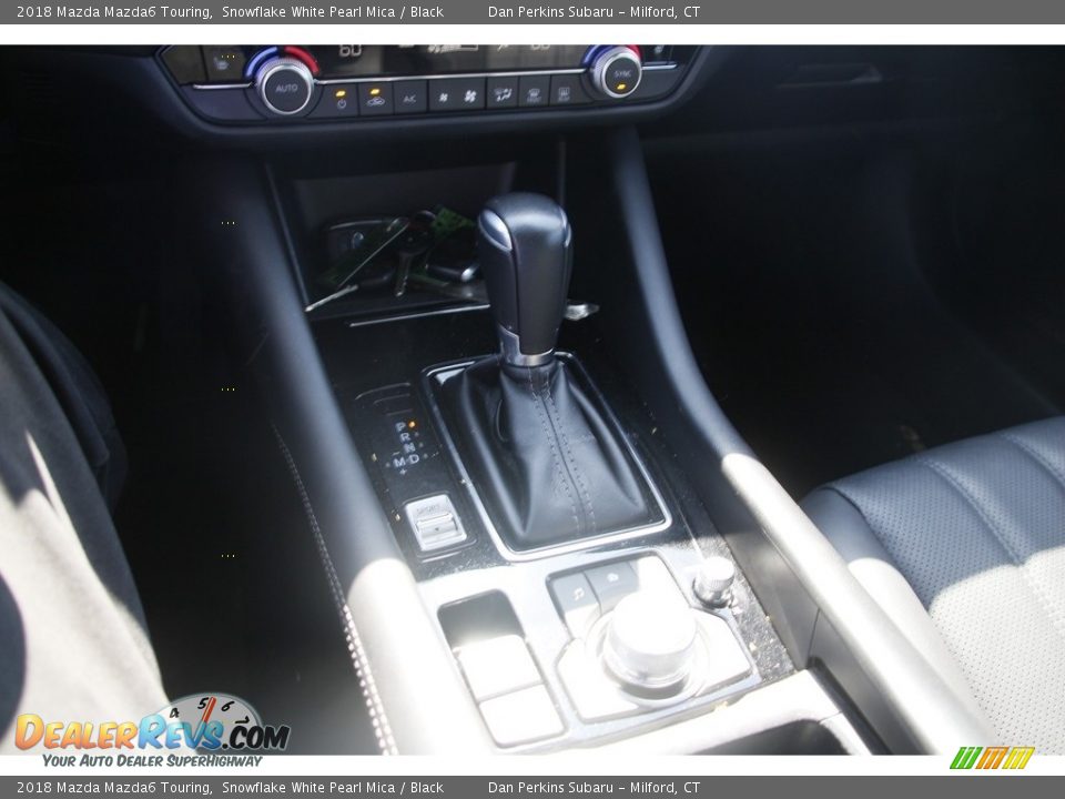 2018 Mazda Mazda6 Touring Snowflake White Pearl Mica / Black Photo #22