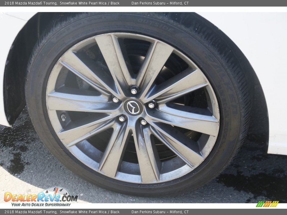 2018 Mazda Mazda6 Touring Snowflake White Pearl Mica / Black Photo #23
