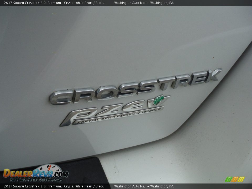 2017 Subaru Crosstrek 2.0i Premium Crystal White Pearl / Black Photo #10