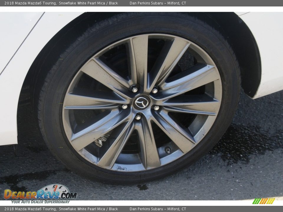 2018 Mazda Mazda6 Touring Snowflake White Pearl Mica / Black Photo #25