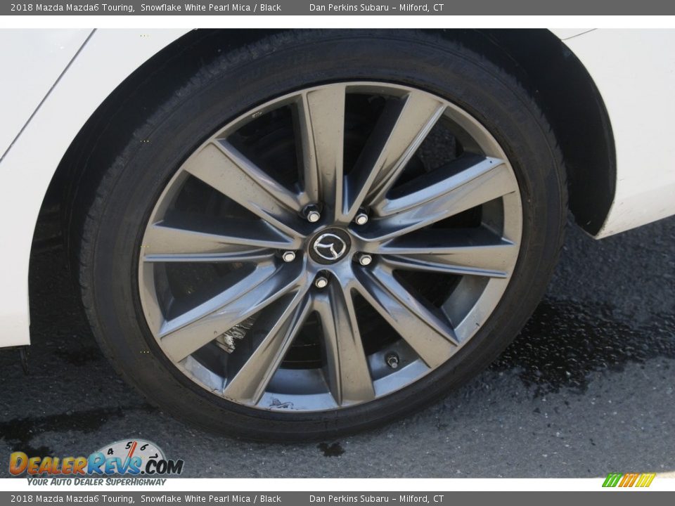 2018 Mazda Mazda6 Touring Snowflake White Pearl Mica / Black Photo #26