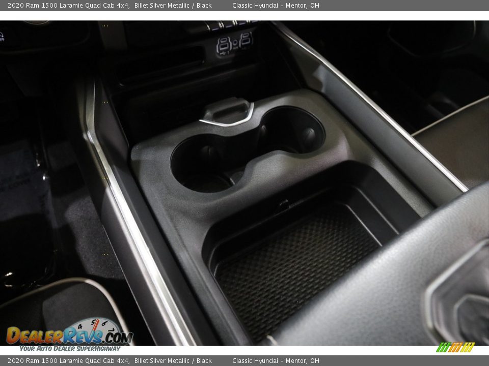 2020 Ram 1500 Laramie Quad Cab 4x4 Billet Silver Metallic / Black Photo #16
