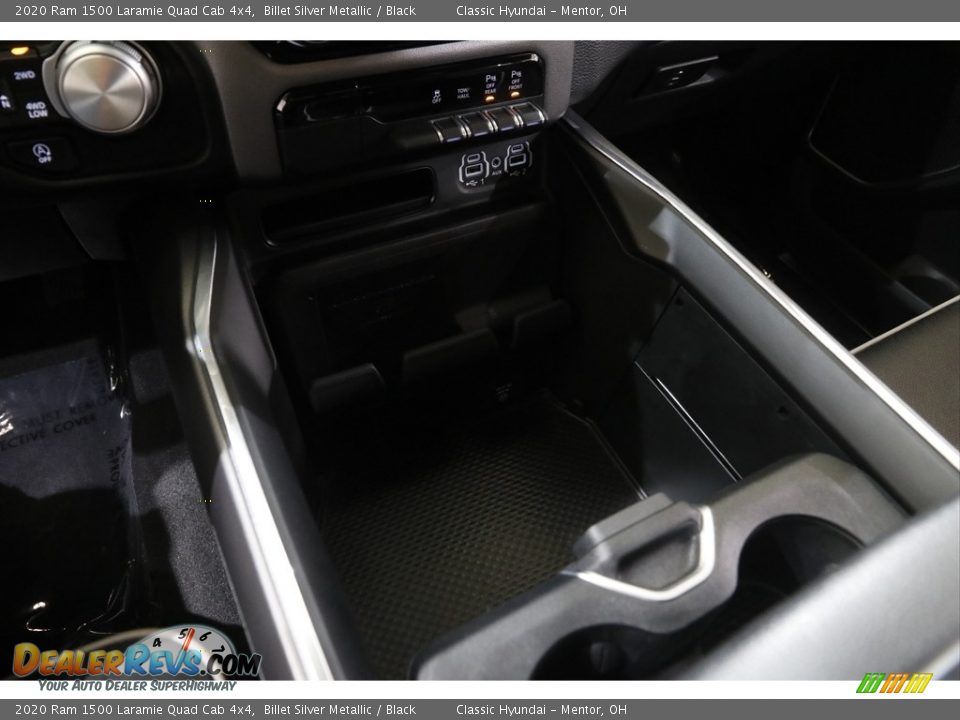 2020 Ram 1500 Laramie Quad Cab 4x4 Billet Silver Metallic / Black Photo #17