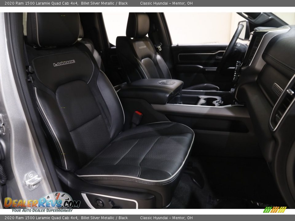 2020 Ram 1500 Laramie Quad Cab 4x4 Billet Silver Metallic / Black Photo #18