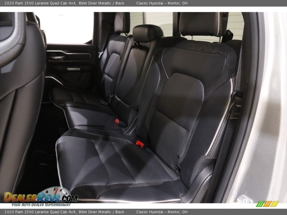 2020 Ram 1500 Laramie Quad Cab 4x4 Billet Silver Metallic / Black Photo #20