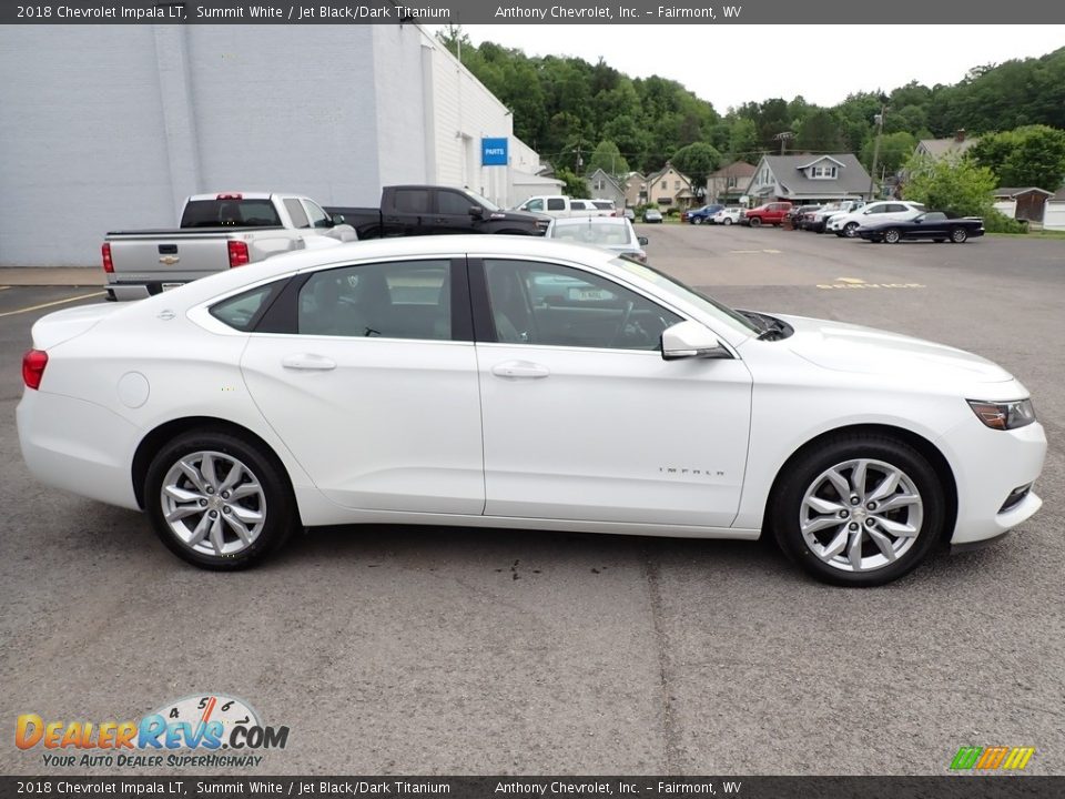 2018 Chevrolet Impala LT Summit White / Jet Black/Dark Titanium Photo #2