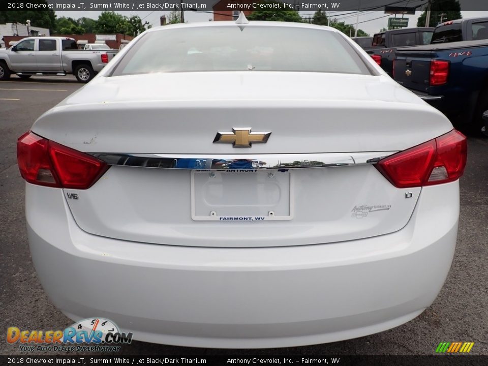 2018 Chevrolet Impala LT Summit White / Jet Black/Dark Titanium Photo #4