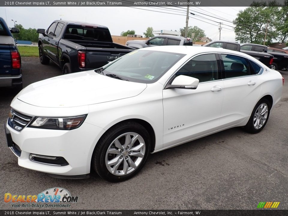 2018 Chevrolet Impala LT Summit White / Jet Black/Dark Titanium Photo #8