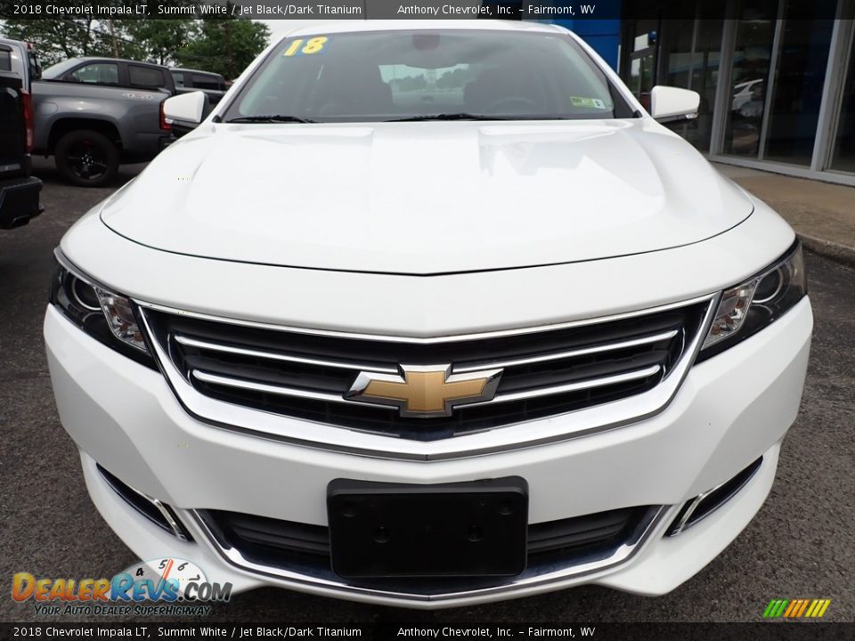 2018 Chevrolet Impala LT Summit White / Jet Black/Dark Titanium Photo #9