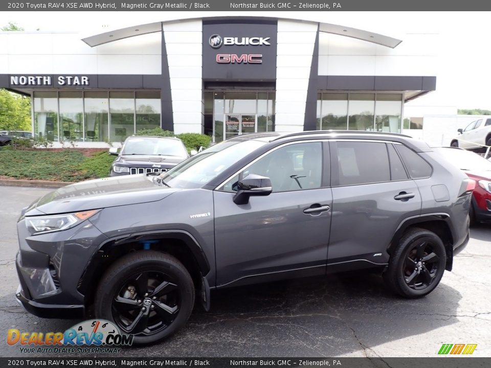 2020 Toyota RAV4 XSE AWD Hybrid Magnetic Gray Metallic / Black Photo #1