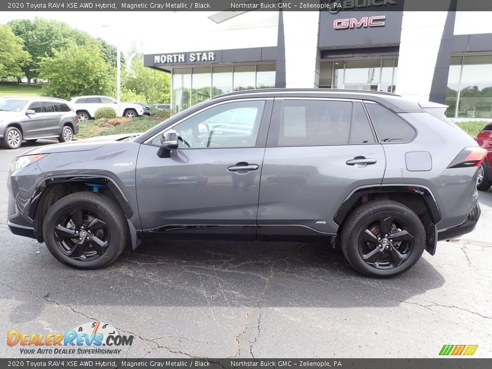 2020 Toyota RAV4 XSE AWD Hybrid Magnetic Gray Metallic / Black Photo #2