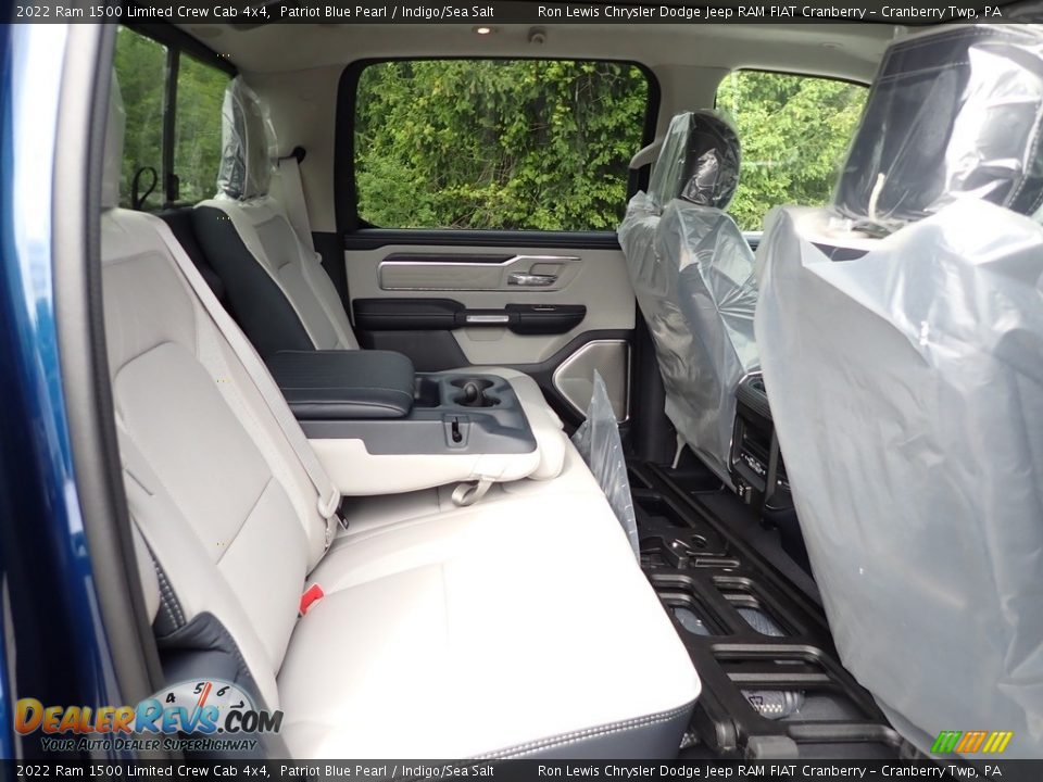 Rear Seat of 2022 Ram 1500 Limited Crew Cab 4x4 Photo #11