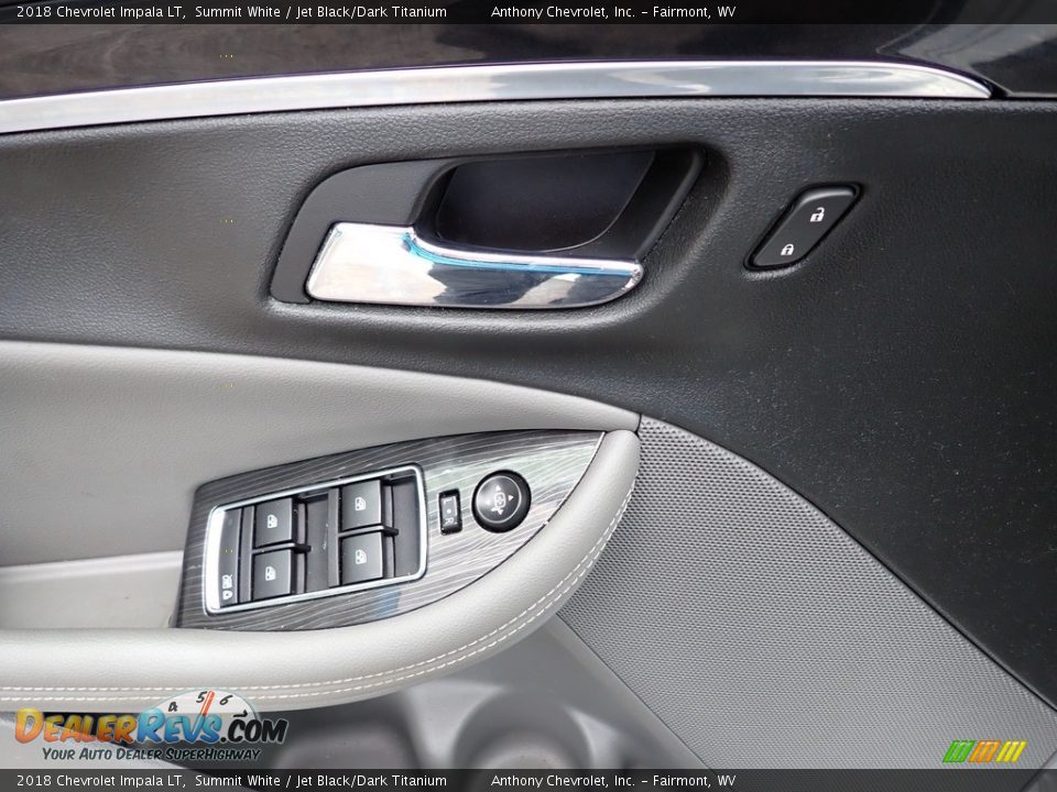 2018 Chevrolet Impala LT Summit White / Jet Black/Dark Titanium Photo #14