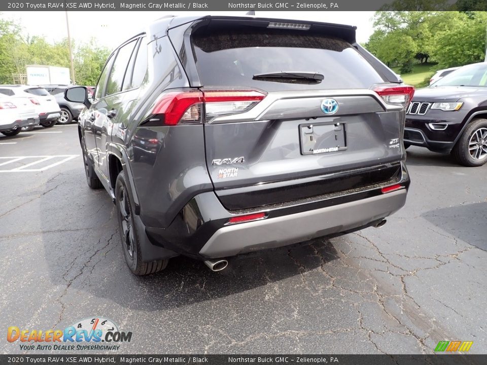 2020 Toyota RAV4 XSE AWD Hybrid Magnetic Gray Metallic / Black Photo #4