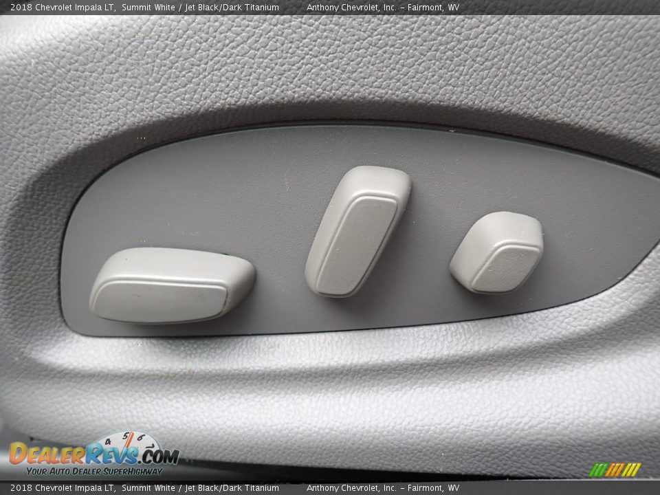 2018 Chevrolet Impala LT Summit White / Jet Black/Dark Titanium Photo #16