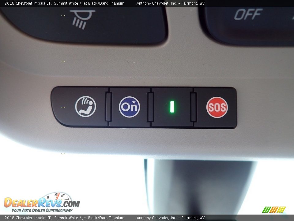 2018 Chevrolet Impala LT Summit White / Jet Black/Dark Titanium Photo #17