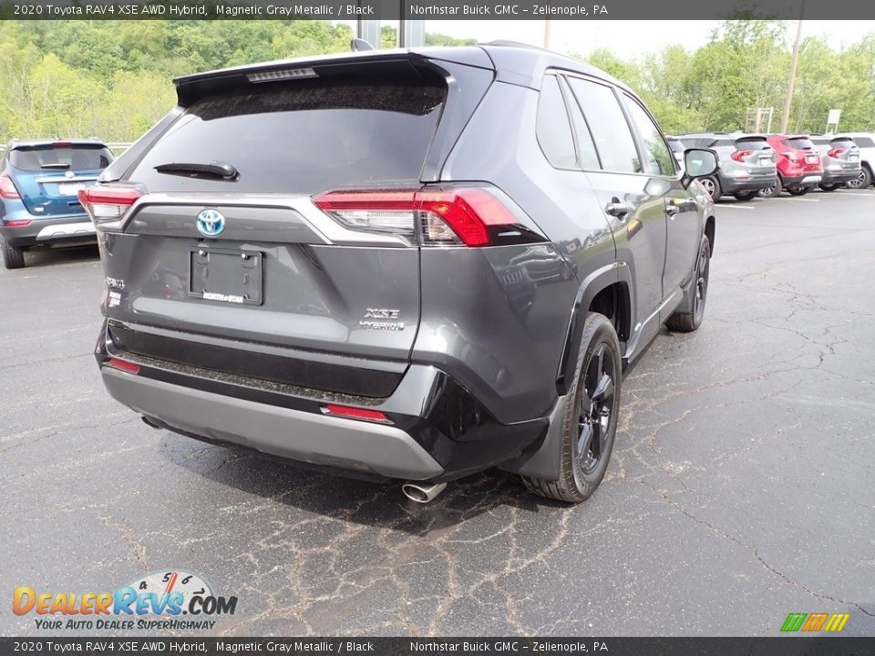 2020 Toyota RAV4 XSE AWD Hybrid Magnetic Gray Metallic / Black Photo #6