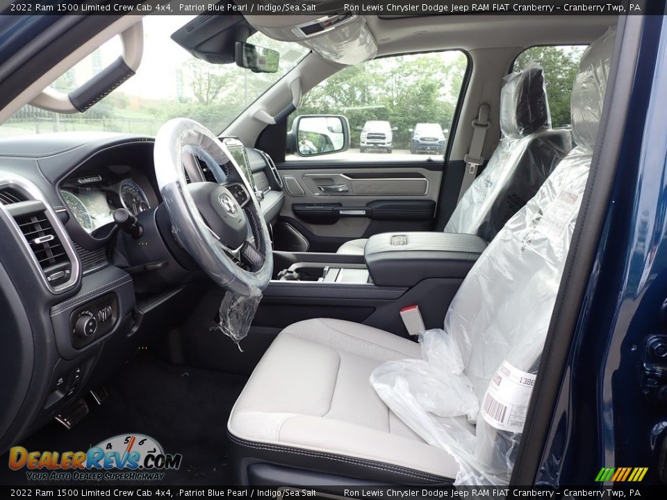 Indigo/Sea Salt Interior - 2022 Ram 1500 Limited Crew Cab 4x4 Photo #15