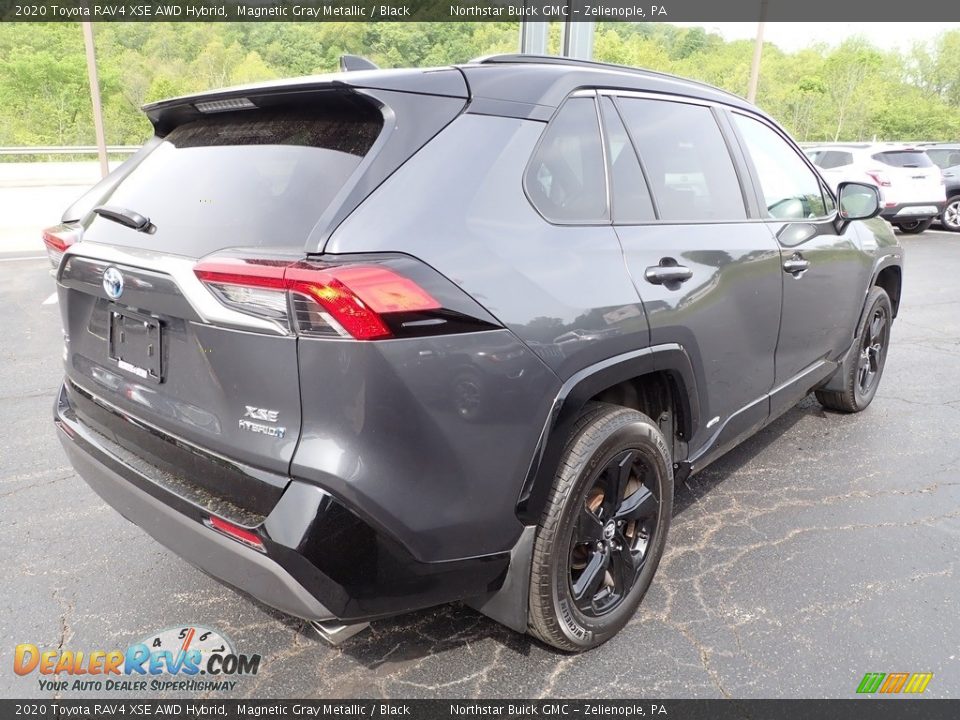 2020 Toyota RAV4 XSE AWD Hybrid Magnetic Gray Metallic / Black Photo #7