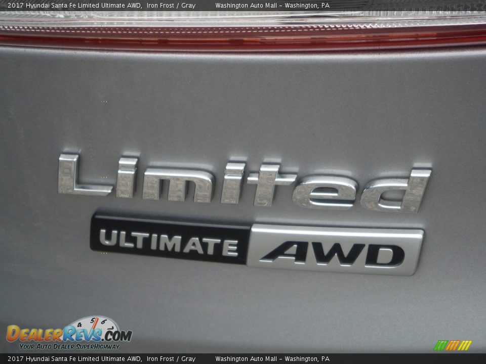 2017 Hyundai Santa Fe Limited Ultimate AWD Iron Frost / Gray Photo #10