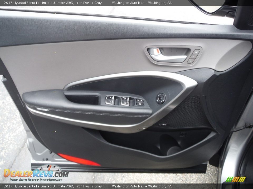 2017 Hyundai Santa Fe Limited Ultimate AWD Iron Frost / Gray Photo #15