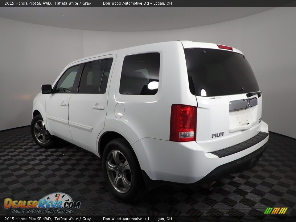 Taffeta White 2015 Honda Pilot SE 4WD Photo #8