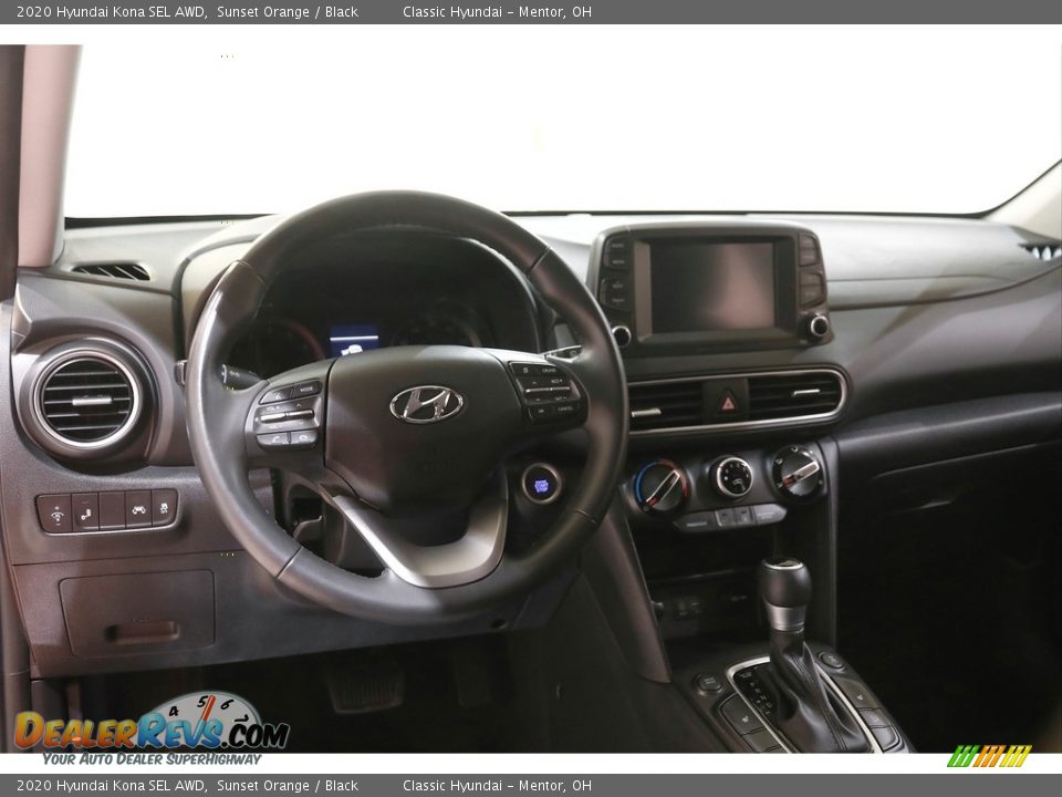 2020 Hyundai Kona SEL AWD Sunset Orange / Black Photo #6