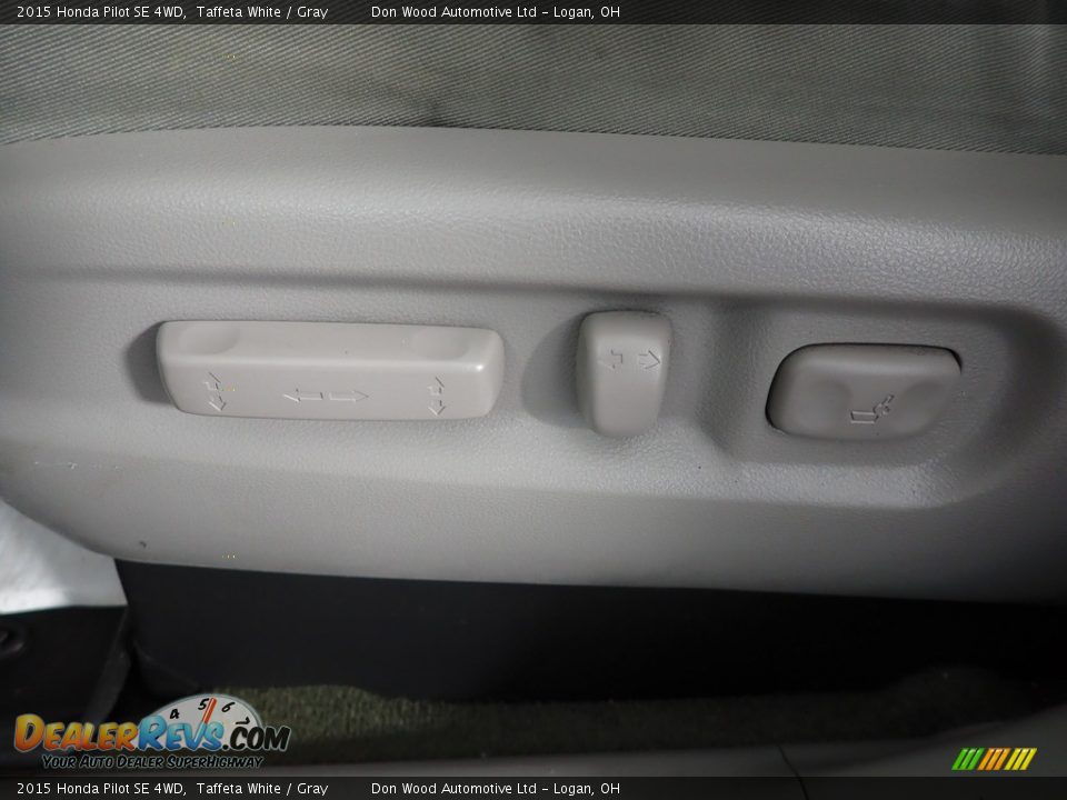 2015 Honda Pilot SE 4WD Taffeta White / Gray Photo #14