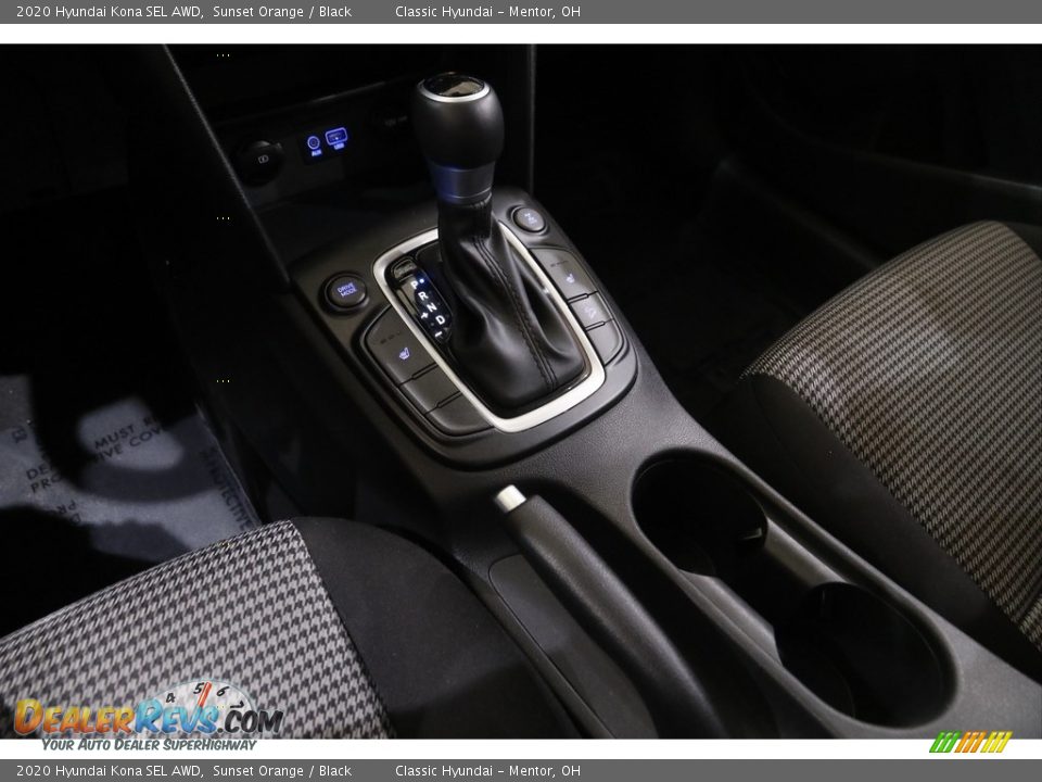 2020 Hyundai Kona SEL AWD Sunset Orange / Black Photo #13