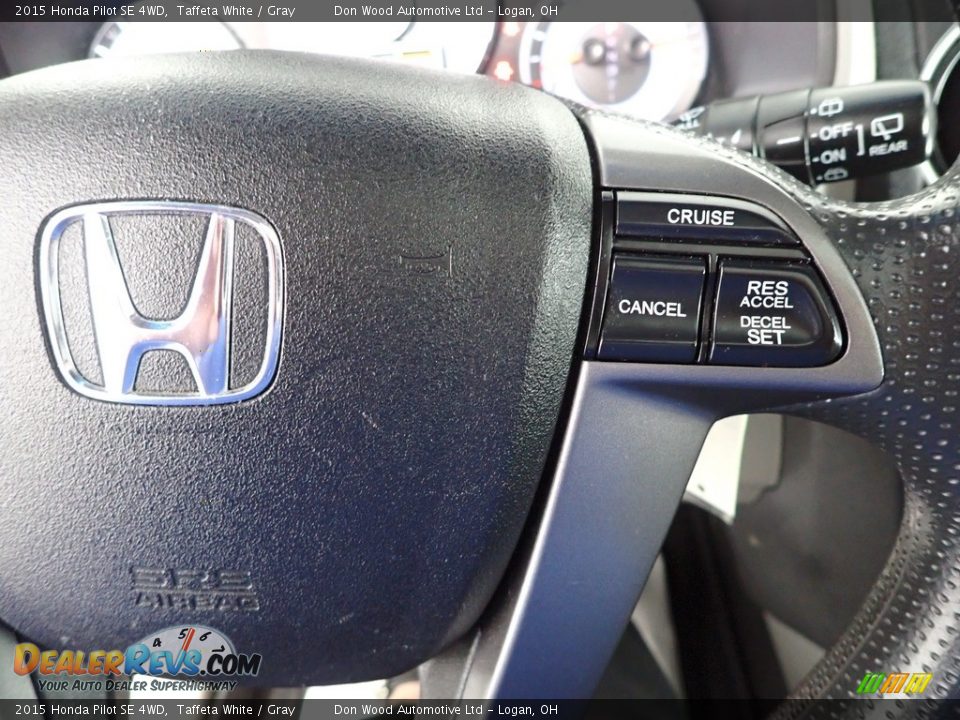 2015 Honda Pilot SE 4WD Steering Wheel Photo #17