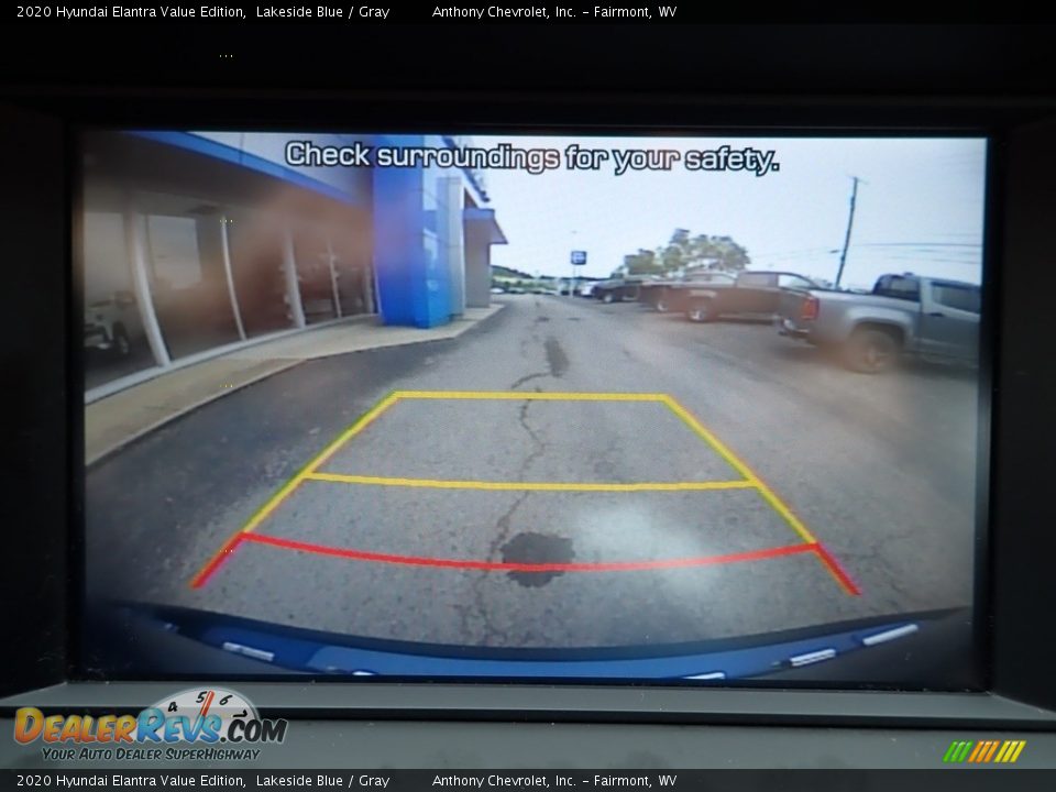 2020 Hyundai Elantra Value Edition Lakeside Blue / Gray Photo #18