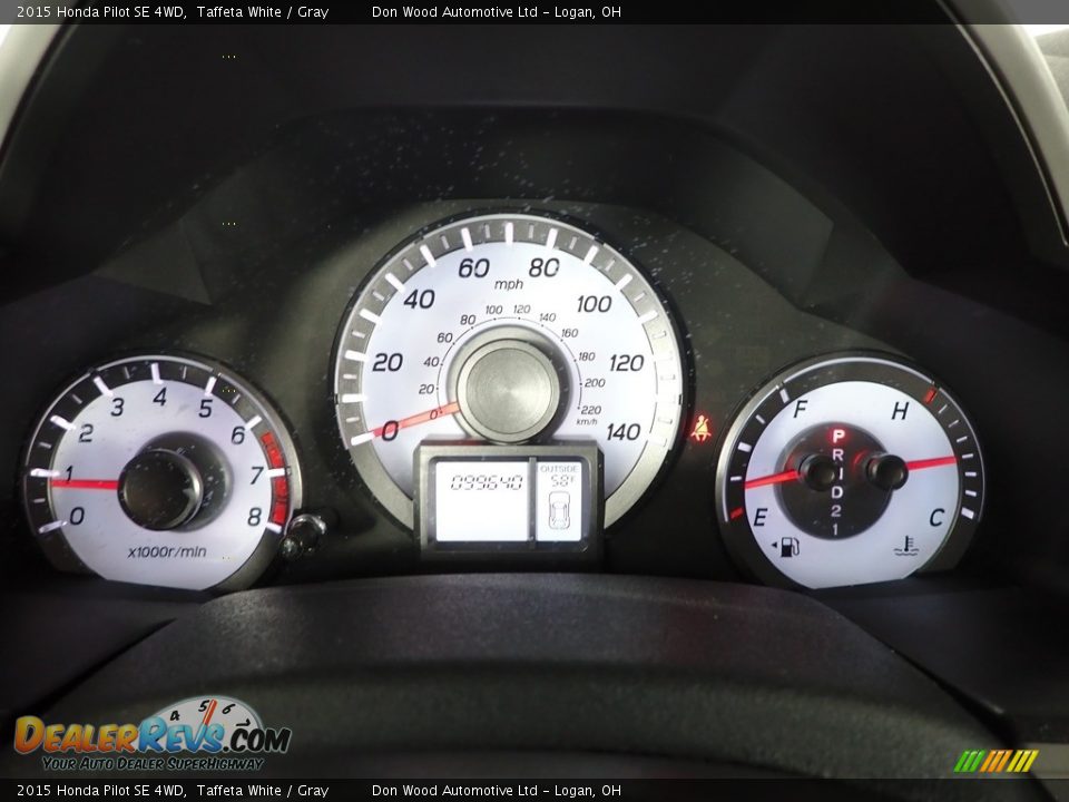 2015 Honda Pilot SE 4WD Gauges Photo #18