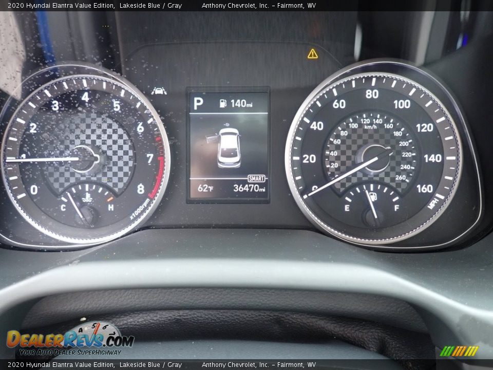 2020 Hyundai Elantra Value Edition Lakeside Blue / Gray Photo #20
