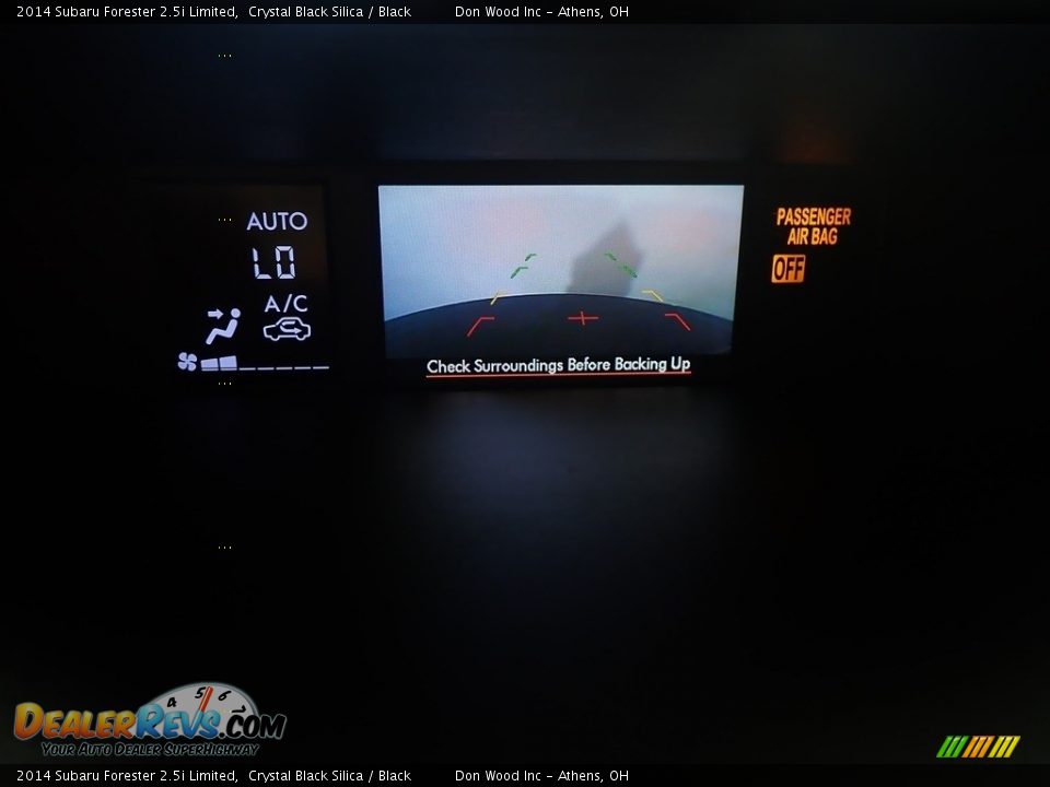 2014 Subaru Forester 2.5i Limited Crystal Black Silica / Black Photo #4